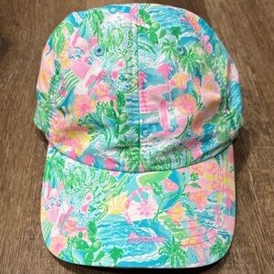 NWOT Lilly Pulitzer Hat Run Around Hat Lilly Loves California